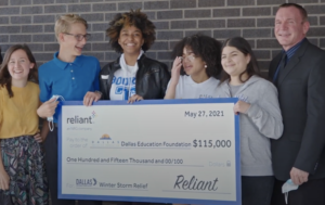 Reliant Energy Donates to the Dallas Education Foundation